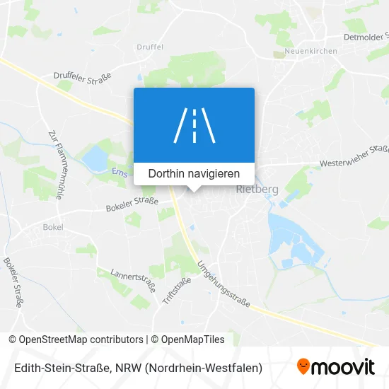 Edith-Stein-Straße Karte