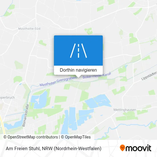 Am Freien Stuhl Karte