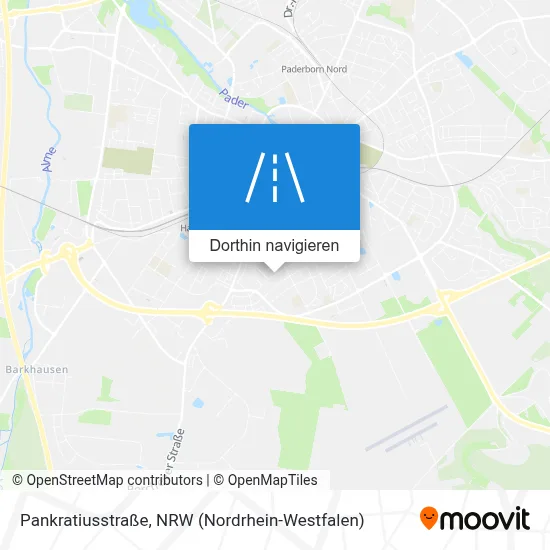 Pankratiusstraße Karte