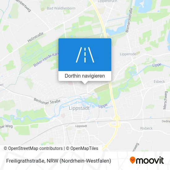 Freiligrathstraße Karte