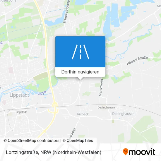 Lortzingstraße Karte