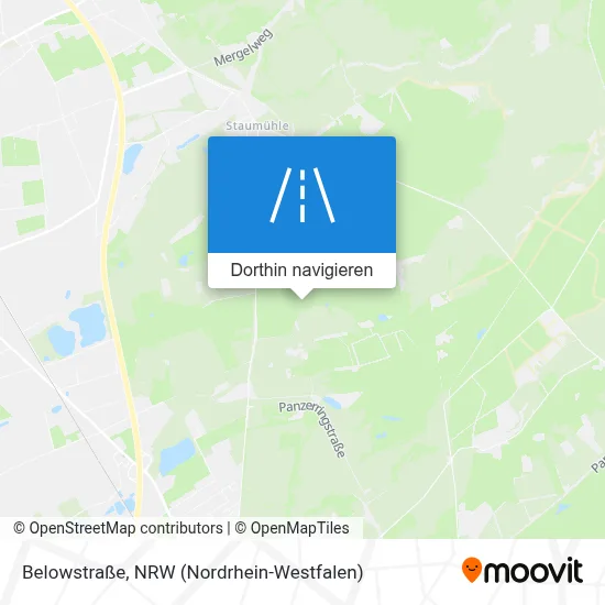 Belowstraße Karte