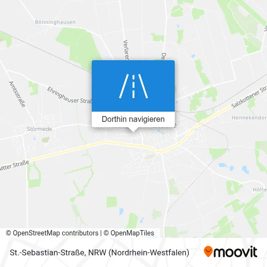 St.-Sebastian-Straße Karte
