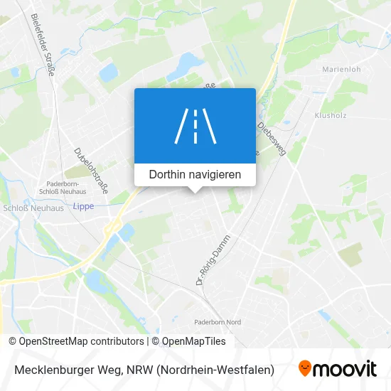 Mecklenburger Weg Karte