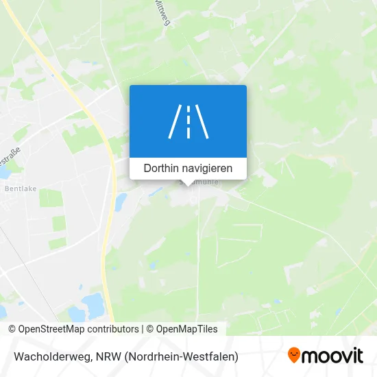 Wacholderweg Karte