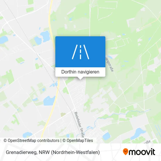 Grenadierweg Karte