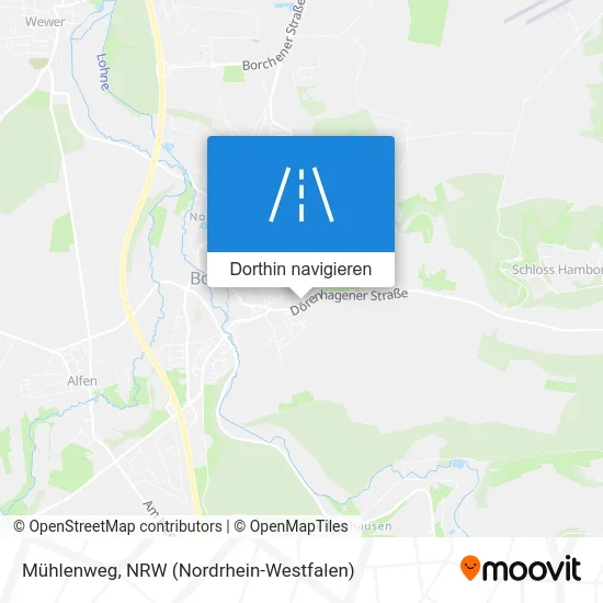 Mühlenweg Karte