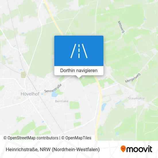 Heinrichstraße Karte
