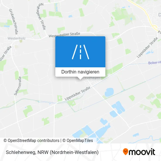 Schlehenweg Karte