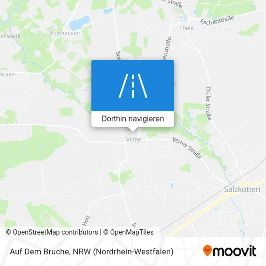 Auf Dem Bruche Karte