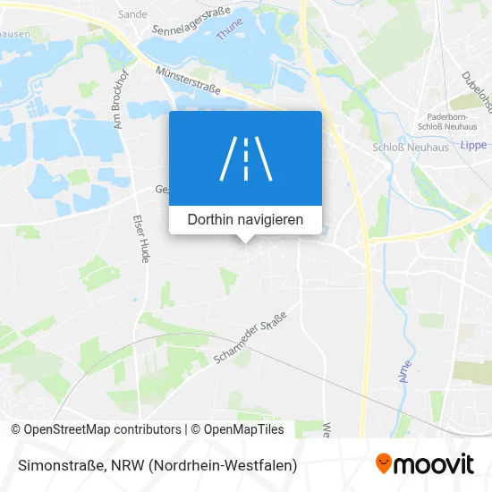 Simonstraße Karte