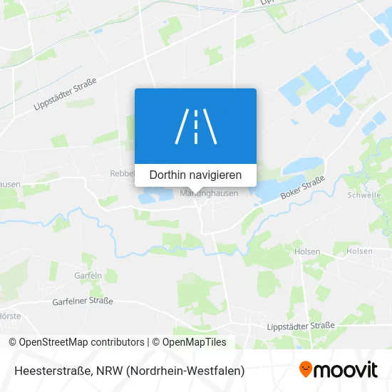 Heesterstraße Karte