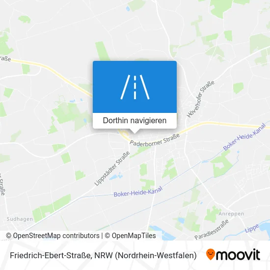 Friedrich-Ebert-Straße Karte