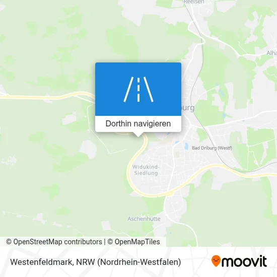 Westenfeldmark Karte