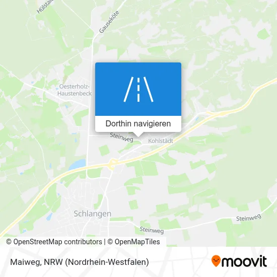 Maiweg Karte