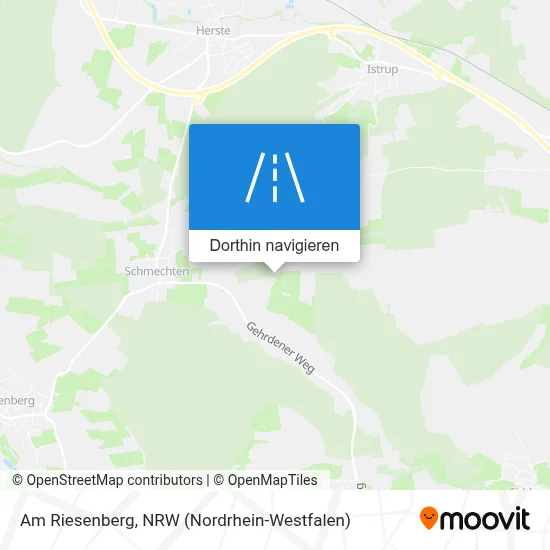 Am Riesenberg Karte