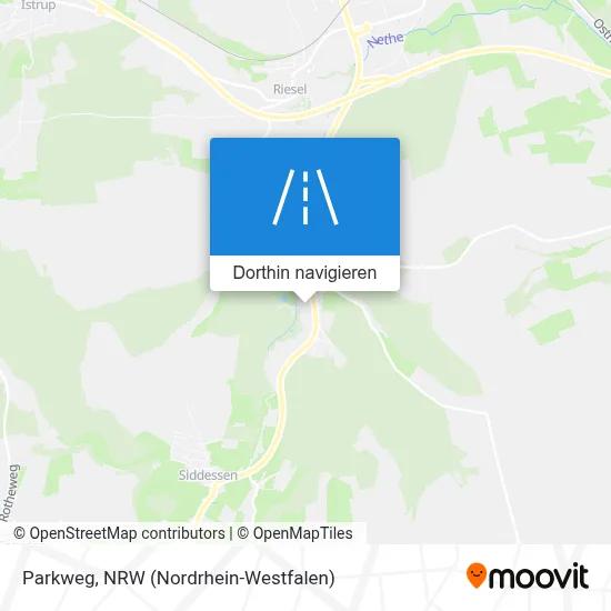 Parkweg Karte