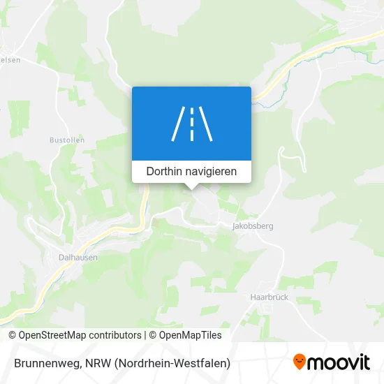 Brunnenweg Karte