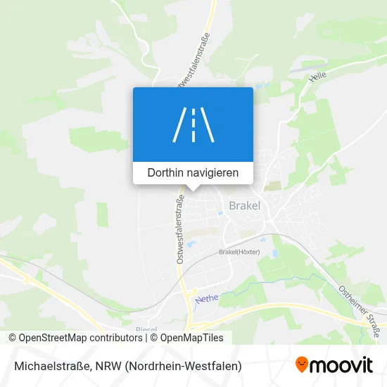 Michaelstraße Karte