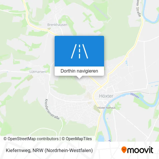 Kiefernweg Karte
