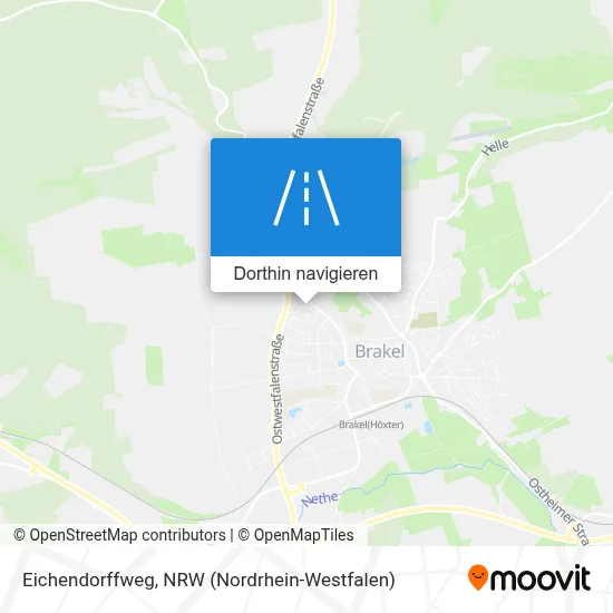 Eichendorffweg Karte