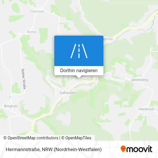 Hermannstraße Karte