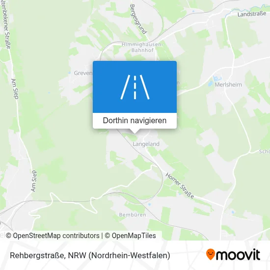 Rehbergstraße Karte