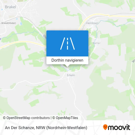 An Der Schanze Karte