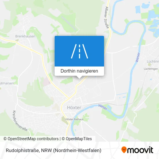 Rudolphistraße Karte