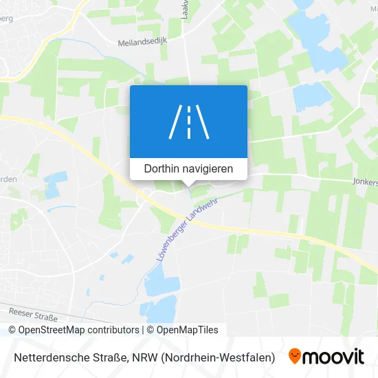 Netterdensche Straße Karte