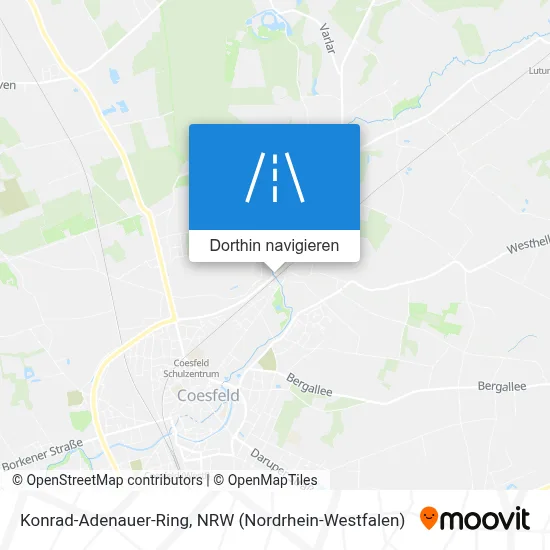 Konrad-Adenauer-Ring Karte