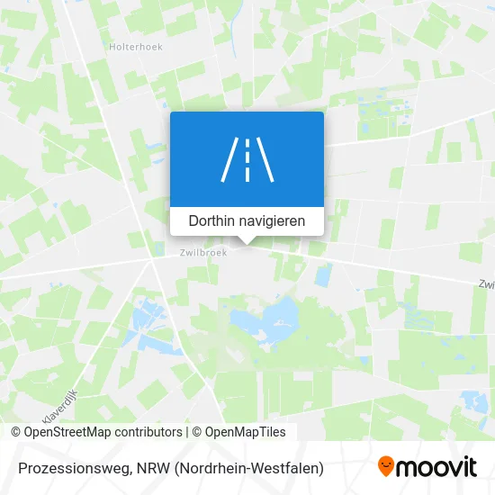 Prozessionsweg Karte