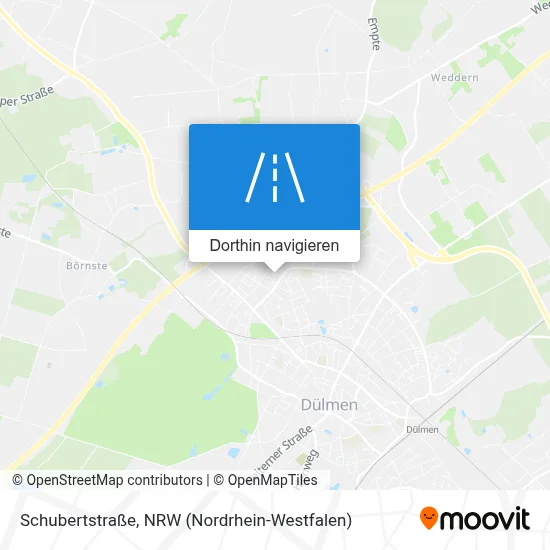 Schubertstraße Karte