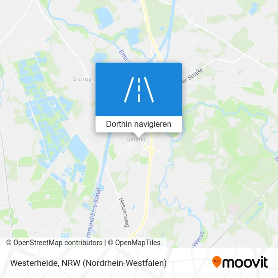 Westerheide Karte