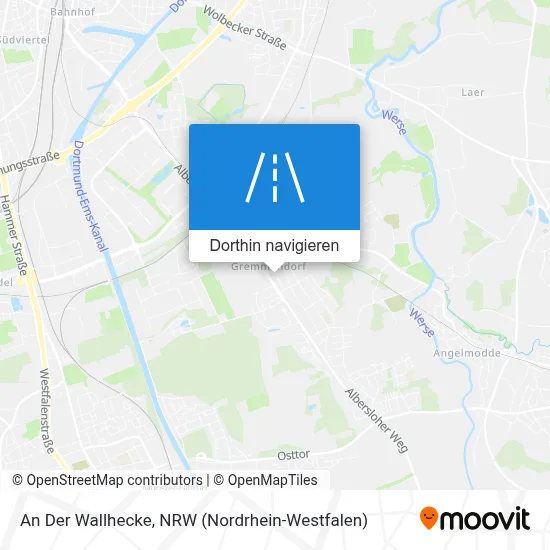 An Der Wallhecke Karte