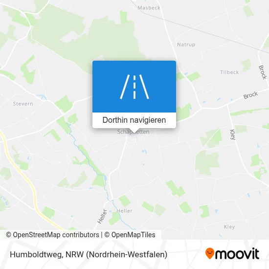 Humboldtweg Karte