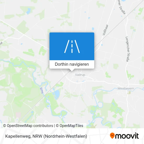 Kapellenweg Karte