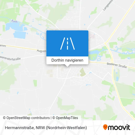 Hermannstraße Karte