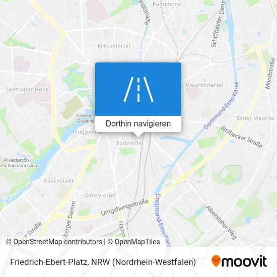 Friedrich-Ebert-Platz Karte