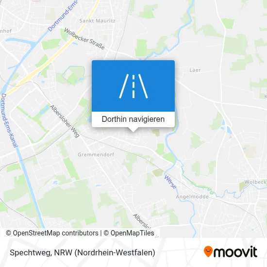 Spechtweg Karte
