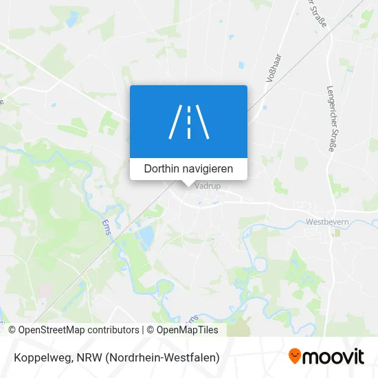 Koppelweg Karte