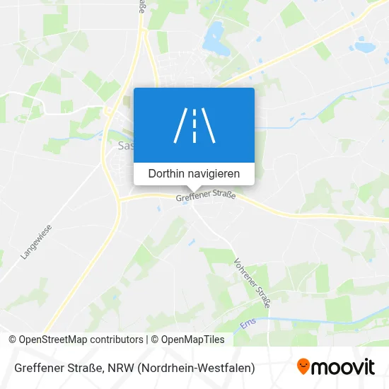 Greffener Straße Karte