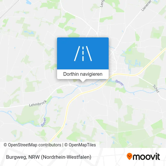 Burgweg Karte