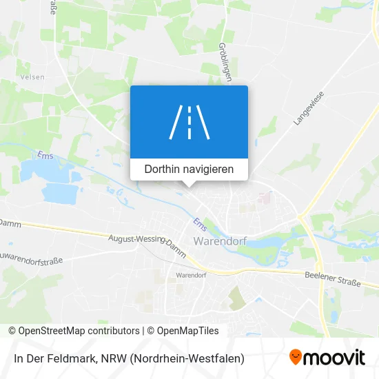 In Der Feldmark Karte