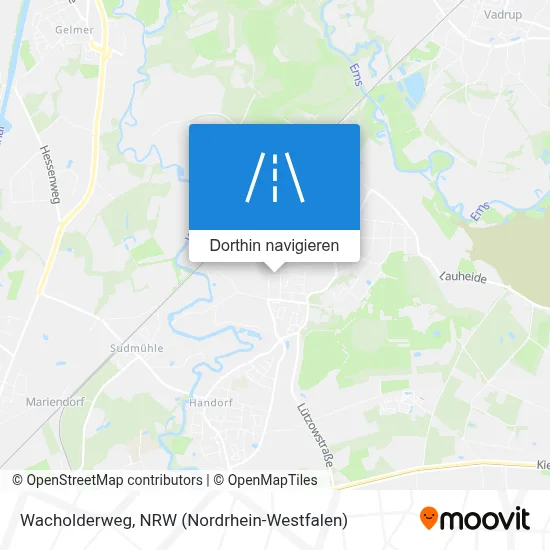 Wacholderweg Karte