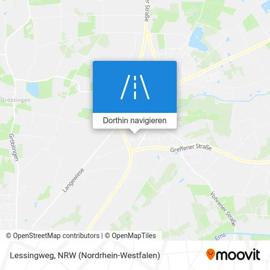 Lessingweg Karte