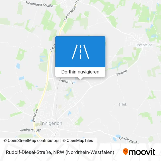 Rudolf-Diesel-Straße Karte