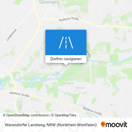 Warendorfer Landweg Karte