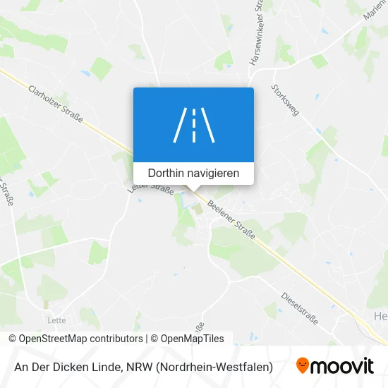 An Der Dicken Linde Karte