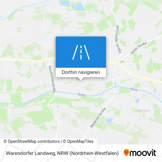 Warendorfer Landweg Karte